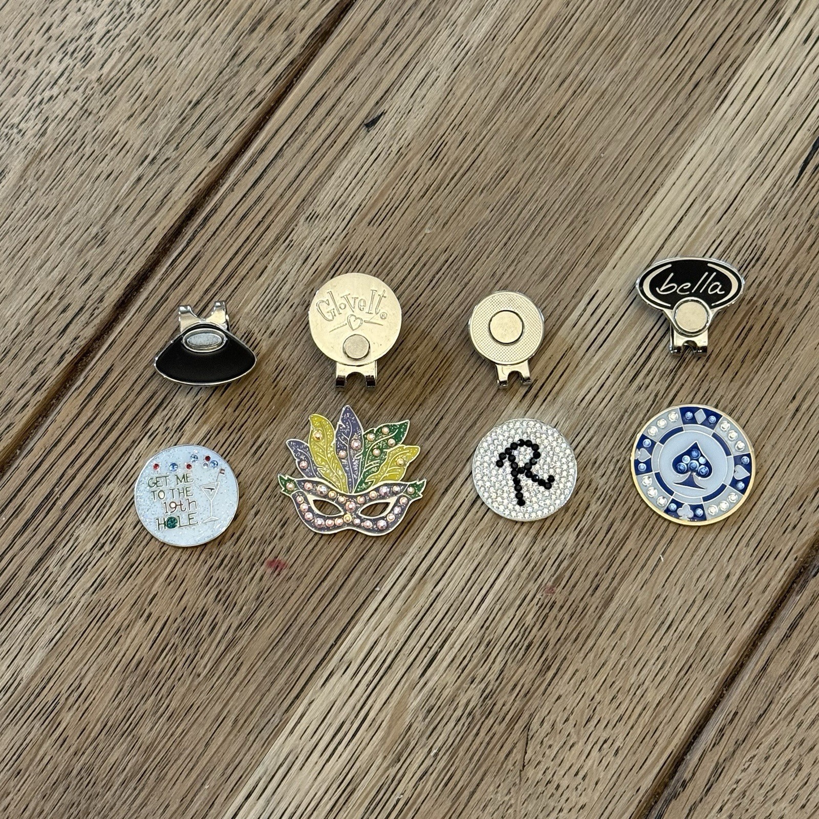 Marker And Magnetic Hat Clip (lot Of 4)