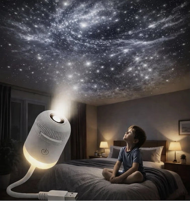 Galaxy projector, 2-in-1 starry sky projector and night light, high-resolution