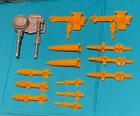 vintage G.I. GI JOE gijoe THUNDERCLAP WEAPONS PARTS LOT #5 free ship