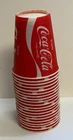 Vintage Coca-Cola Wax Paper Cups Mini Sample Size Lot of 20