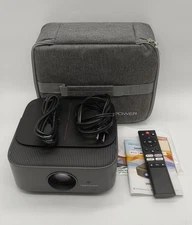 DBPOWER E2 Smart Projector - 1080P - WiFi Bluetooth - Black