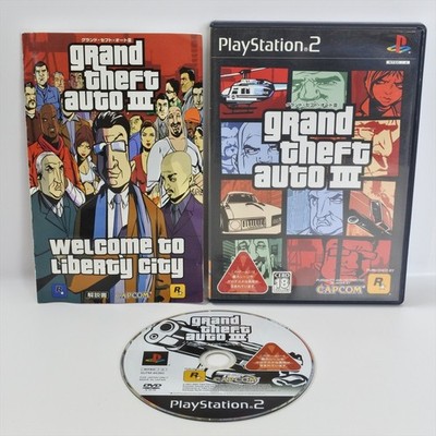 GRAND THEFT AUTO III 3 PS2 Playstation 2 For JP System ccc p2