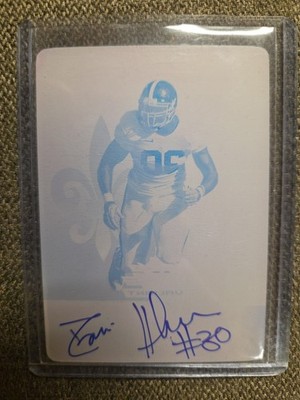 2012 Leaf Valiant Dont'a Hightower #DH2 Printing Plate Magenta 1/1 (AU, RC)