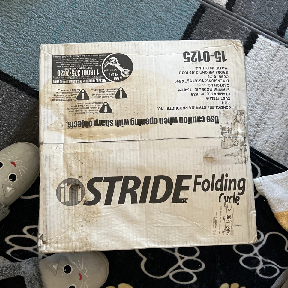 In Stride Folding Exercise Cycle Model 15-0125 - Image 2 of 4