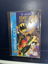 Sega CD the Adventures of Batman & Robin Complete in Box