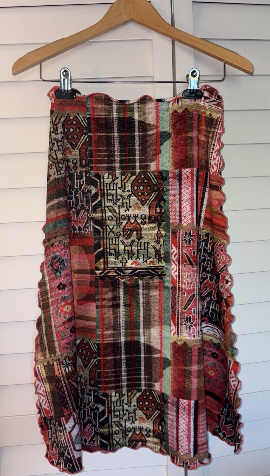 Haystacks Reversible Colorful Patterned Women's A… - image 7