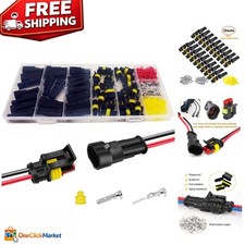 20 Kits Waterproof Automotive Connectors for Quick Disconnect - 16-22 AWG