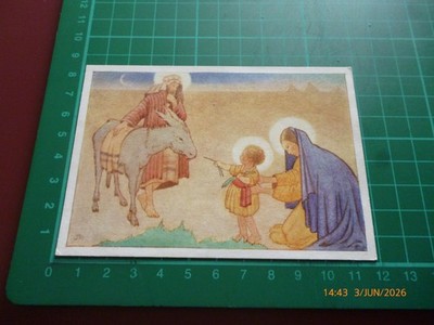 GIRLS FRIENDLY SOCIETY G.F.S. NUR RELIGIÖSE SCHRIFTLICHE WEIHNACHTSKARTE *AUSVERKAUF*