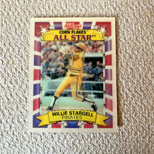 1992 Sportflics Kellogg's - Willie Stargell #1 of 10 Pittsburgh Pirates