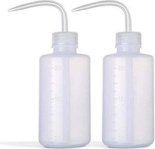 Wash Bottles - 2Pcs 250Ml Safety Watering Tools, Economy Plastic Squeeze for Med