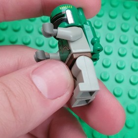 Lego Star Wars Boba Fett Minifigure 3341 Classic Gray Original 100% Authentic