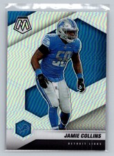 2021 Panini Mosaic #78 Jamie Collins Prizm Silver