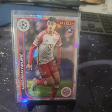 2023-24 Topps Chrome Merlin UEFA Aleksandar Pavlovic Atomic #/250 Rookie RC