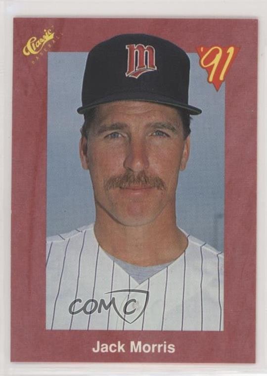1991 Classic Update Red Travel Edition Jack Morris #T49 HOF 5sb