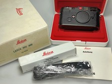 Leica M6 0.72 10404 Black Nearly New/Nearly New