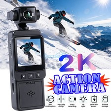 2K Pocket Action Camera Handheld Vlog Camera WiFi Anti-Shake Video Camcorder
