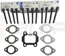 Bolts Exhaust Manifold Gaskets For Cummins Ism M11 3102314 3328948 4026696