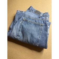 Vintage Levis SilverTab Baggy Fit Jeans Mens 31x30 Blue Denim Made in USA 90s