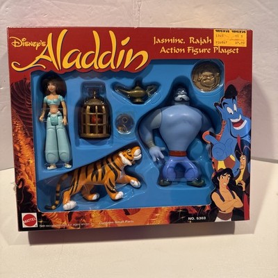 DISNEY ALADDIN ACTION FIGURE PLAY-SET LTD EDITION MATTEL 5303 Vintage Toy R Us