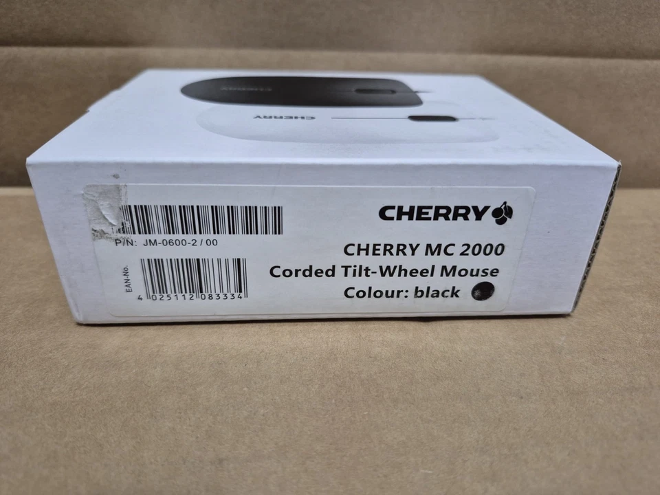 Cherry MC 2000 USB Wired Infra-red Mouse With Tilt Wheel - BLACK (JM-0600-2) - Image 4 of 4