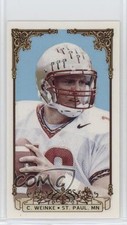 2001 Pacific Private Stock Large Card Numbers Chris Weinke #110 Rookie RC 12gr. rookie card picture