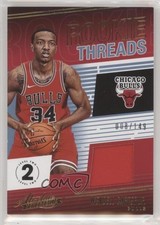 2018-19 Absolute Memorabilia Rookie Threads Level 2 8/149 Wendell Carter Jr 1x9