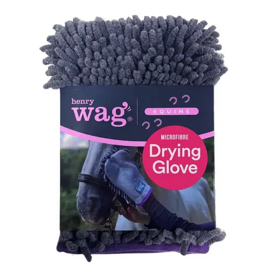 Henry Wag Microfibre Drying Glove for Horses