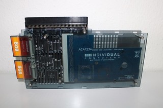 Amiga 500 ACA 500 Plus Erweiterungskarte mit ACA 1234 2x 8 GB CompactFlash