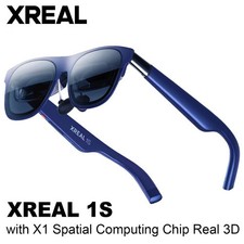 XREAL 1S 3DoF Smart AR Glasses X1 Chip 500" 52  FOV Native 2D to Real 3D 120Hz