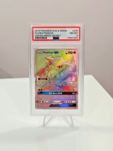 Heatran-GX graded PSA 8 for sale on eBay