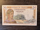 1940 France 50 Francs World Banknote