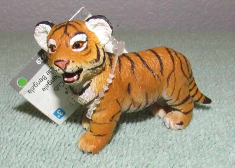 2005 Bengal Tiger Cub Figure New w/ Tag Safari LTD Toys