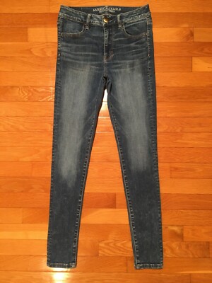 American Eagle Women's Size 4 Regular Jeans - Hi-Rise Jegging - EUC - A8GS06