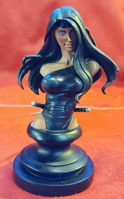 Diamond Select Marvel Icons Elektra Mini Bust 2007 Black Variant 163/600