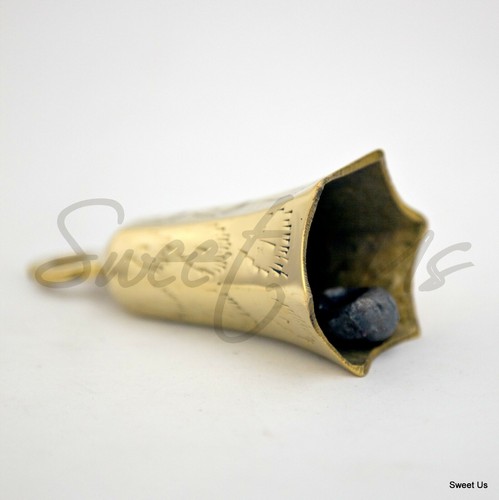 Seis campanas de latón de diseño surtido de 4" de alto con timbre boda favorece muchos usos - Imagen 7 de 12