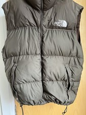 North Face Puffer XL Gilet Body Warmer Waistcoat 700 Jacket 