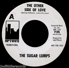 THE SUGAR LUMPS-The Other Side Of Love-Rare Northern Soul Promo 45-UPTOWN #735