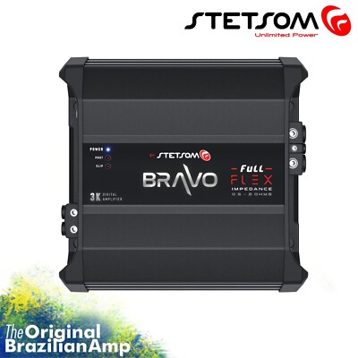 Stetsom Bravo Full Flex - Full Range Amp With Flexible Impedance 0.5 - 2 Ohms