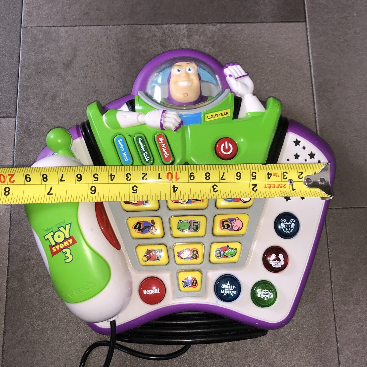 トイ・ストーリー　Buzz Lightyear Telephone Toy Story Buzz Lightyear Phone Vetch Disney Pixar Voice