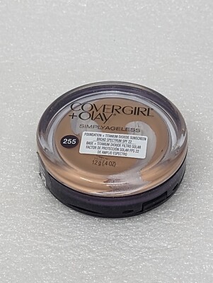 Covergirl + Olay Simply Ageless Foundation SPF 28 #255 Soft Honey 