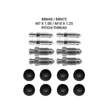 BRAKE CALIPER BLEED NIPPLES FITS: HONDA ACCORD 2.0 3.0 COUPE CG2 CG4 NIP2009A