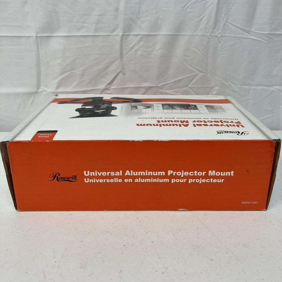 Rosewill Universal Aluminio Proyector Montaje RHPM-11001 Home Theater TV Hombre Cueva Foto 3 de 4