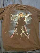 Harry Potter and the Half Blood Prince Movie Black T-Shirt Youth Large