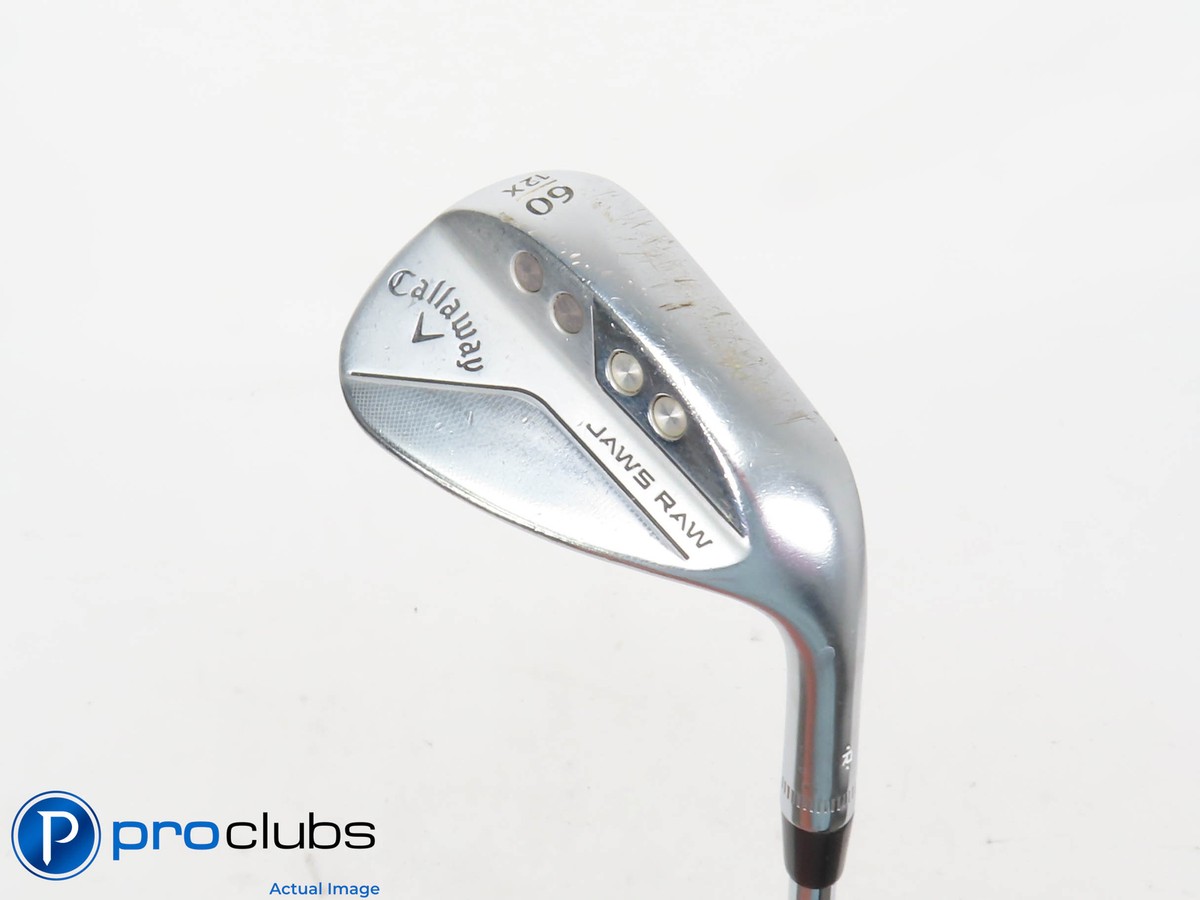 Callaway JAWS RAW 60*(12*) Chrome Wedge X-Grind - DG Tour Callaway JAWS RAW 60*(12*) Chrome Wedge X-Grind - DG Tour