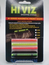 Hi-Viz Ultra Wide Magnetic Fiber Optic Shotgun Sight Fits .438-.563" Ribs M500#3