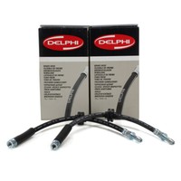 2X Delphi Bremsschlauch FüR Ford Focus C-MAX (DM2) Focus II MK2 Hinten 1328519