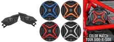 SSV Works Front Pro Speaker Pods With Red Grills For Polaris RZR Pro XP 20-22