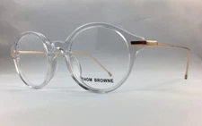 THOM BROWNE NEW YORK TB-708 48-21-145 EYEGLASSES Translucent ~  Japan