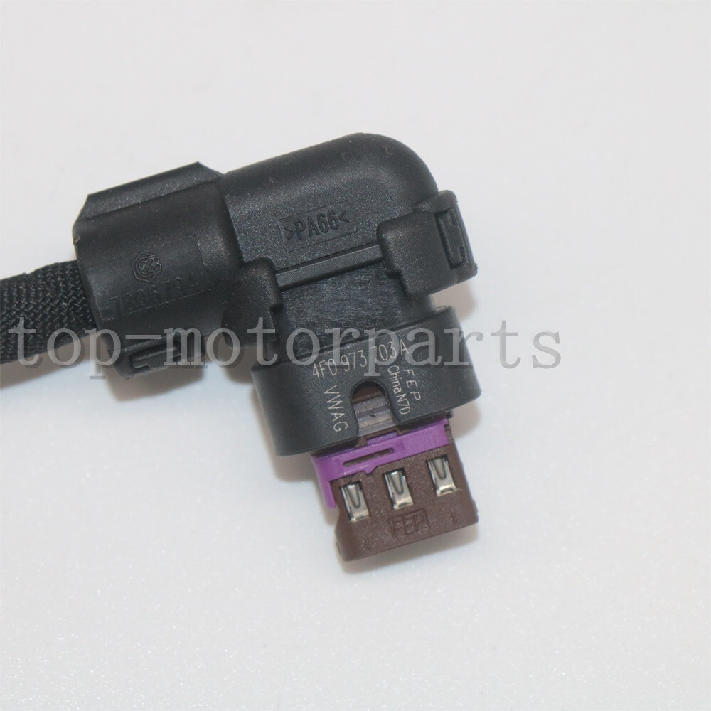 Genuine 3 Pin Plug Pigtail Wiring Connector 4F0973703A for VW AUDI