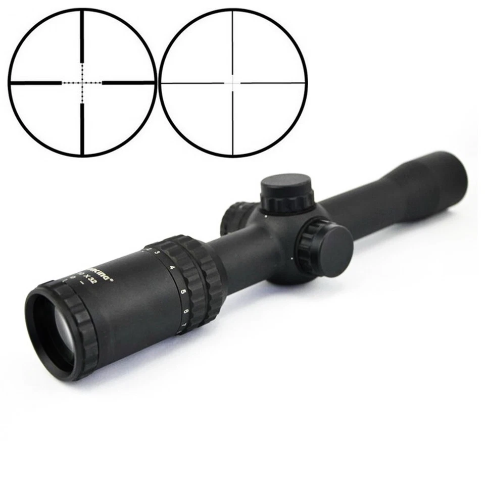 Visionking 2-10x32 FFP Riflescope Mil-dot Hunting Sight for .223 .308 - Image 3 of 4